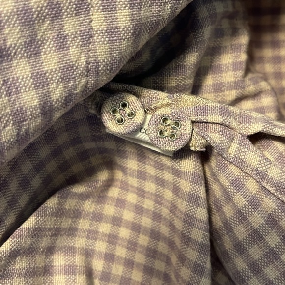 Magnolia Pearl Early Release Lavender Jam Gingham Apple Picker Tunic - Picture 9 of 9